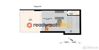 Prodej Ateliéru Rezidenci Rybáře  1+kk, 75 m2, Hodonín - 11