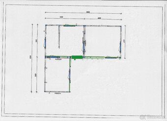 mobilheim,nový modulový dům L 8x2,5m+3x2,5m AKCE - 11