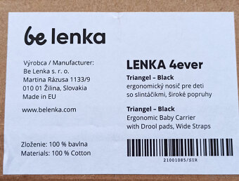 Ergonomické nosítko be Lenka 4ever triangle - 11