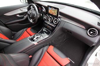 C63 AMG,W205,350kw,LED,NAPPA,ACC,HUD,360°Kamery,POLAR bílá - 11