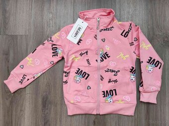 Dívčí slabá mikina koně, kočička, koníci nová - 11