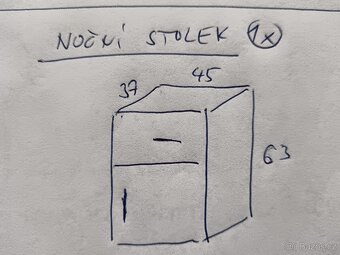 Nábytek z lamina - obývák / pracovna / dětský pokoj - 11