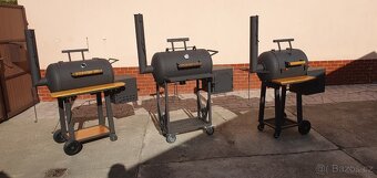 Velký Barbecue zahradní Gril (Americký styl) SMOKER - 11