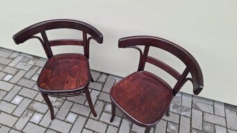 Celodřevěná křesílka THONET po renovaci - 11