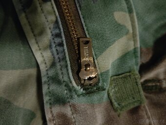 BUNDA PARKA M65 ALPHA INDUSTRIES WOODLAND L/R - 11