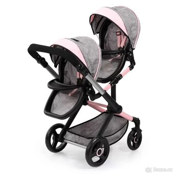 Kočárek pro panenky Xeo Twin - 11