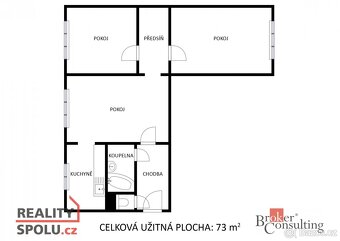 Prodej, byty/3+1, 73 m2, Zeyerova 658/6, 79001 Jeseník, Jese - 11