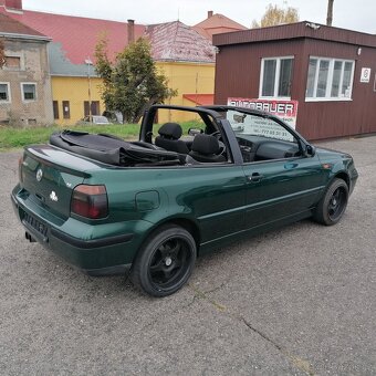 VW Golf IV Cabrio Edice KARMANN 1.6i,74kw.R.V4/1999.STK Nová - 11