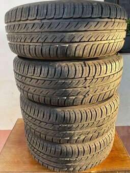 BBS 14" 4x108  Audi 80/90 - zánovní pneu  - 11