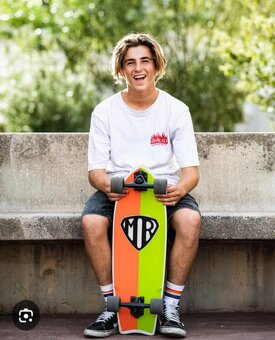 Quiksilver skateboard cruiser Mark Richards MR retro - 11