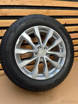 Alu kvalitní kola Platinum, Bridgestone 235/60 R18 5x108❄️ - 11