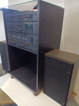SHARP W11H musik center,věž Gramo,Rádio,Double deck - 11