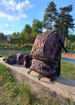 Velký taktický molle batoh 55 L - POUŽITÝ - 11