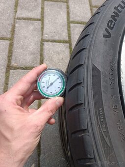321. Alu Kola Carmani pro Ford 5x108 R18 s TPMS - 11