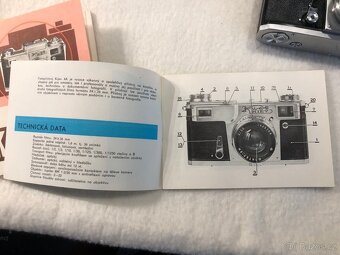 Retro fotoaparát Kiev 4/4A kompletní set - 11