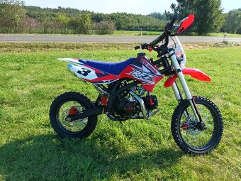 Pitbike By Apollo Jaguar 125cc 17/14 E-Start Červená - 11
