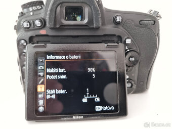 NIKON D750 (nová závěrka) + GRIP + příslušenství - 11