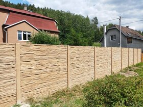 Betonový plot od CZ výrobce na klíč - TOP CENA - 11