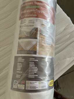 Prodám novou boxspring postel 140 x 200 cm - 11