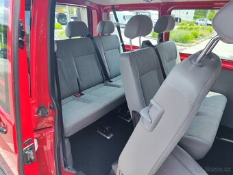 VW T5 TRANSPORTER 1.9 TDI 75kW/ 9 MÍST/188 900KM/KLIMA/TAŽNÉ - 11