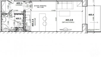 Pronájem bytu 1+kk v novostavbě, 30 m², Uherské Hradiště - S - 11