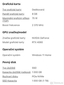 Laptop VICTUS by HP 15-fb2934nc Mica silver - 11