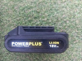 PowerPlus 18V 1300mAh, 2ks + nabíječka + napájecí kabel - 11
