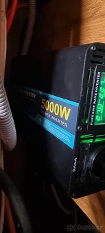 Měnič napětí 24V-5000W čistá sínusovkaDovoz zdarma - 11