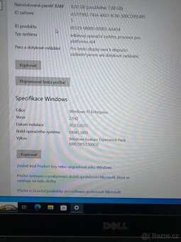 Dell Latitude E5570 8g Ram/ 256 SSD - 11