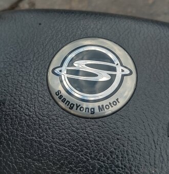 Ovladače stahováni oken, ventilátor, airbag, emblem Rexton - 11