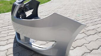 Škoda Fabia 2 – Nárazník přední stribrný 9156 Facelift - 11