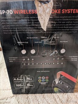 SUDOTACK SP-70E KARAOKE SET . ROZBALENO - 11