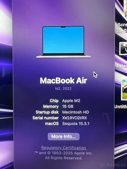 MacBook Air M2 16 GB RAM 256 SSD - 11