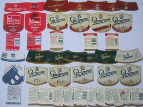 pivní etikety Praha Smíchov Staropramen sbírka 1050ks - 11