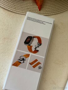 Luxusní pásek na Apple Watch Swiss grail - 11