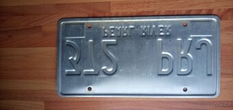 PRODÁM USA REGISTRAČNÍ ZNAČKY PĚKNÁ DEKORACE - 11