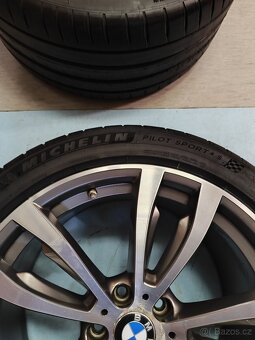 Originál disky 20" 5x120 BMW + pneu - 11