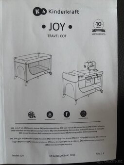 Cestovní postýlka Kinderkraft - 11