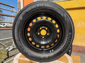 Zánovní letní pneu 185/65 r15 Kumho Ecowing ES31  TOP STAV - 11