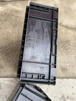 Plastová přepravka černá, ukládací box, tři typy za 150 kč - 11