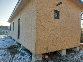 Modulový dům/rekreační chata, kancelář, tiny hous 13x4,2x3 m - 11