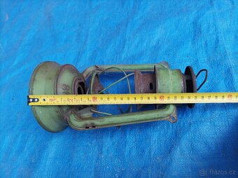 Stará petrolejová lampa Meva Czechoslovakia - 11