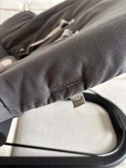 Stokke Steps Bouncer Herringbone Grey / Black Chassis - 11