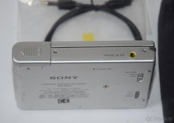 Minidisc walkman SONY MZ R50, super stav, přísluš., MD media - 11