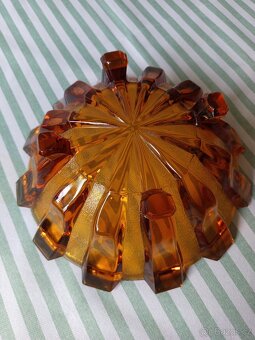 Art Deco: Jantarové sklo - Inwald & Rudolf Schrötter - 11