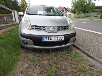 Nissan Note 1,5 DCi Klimatizace. 63 kW  Původ ČR - 11