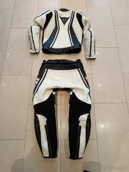 Dainese Stripes-Dámská Pánská kožená moto kombinéza, dvoudíl - 11