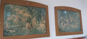 Dvě starožitné dřevěné skříně - 1930 - 11