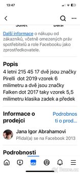 Letní pneu 215 45 17 - 11
