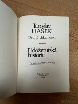 Jaroslav Hašek - první dekameron, druhý dekameron - 11